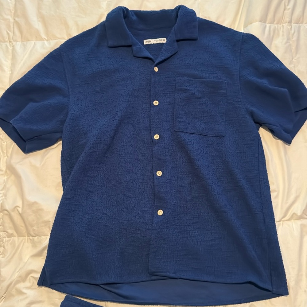 Zara Blue Cotton Set